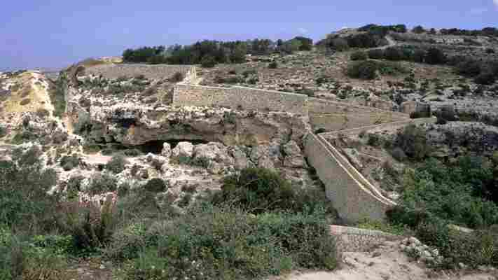 The ‘Great Wall’ of Malta