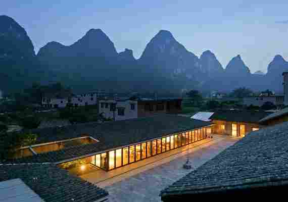 A Chinese farmstead converted to a guest house has scooped a major international award