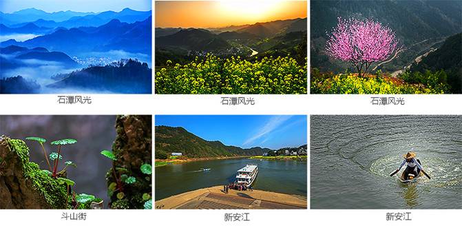 Southern Anhui Style: spring is coming again, with yellow cauliflower all over the mountains [photo of cherry and peach tour]