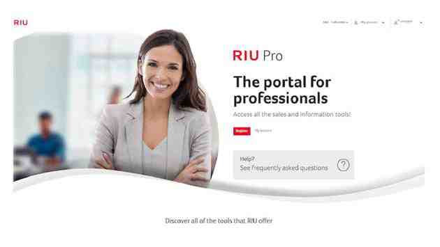 RIU Launches Its New Website RIU Pro