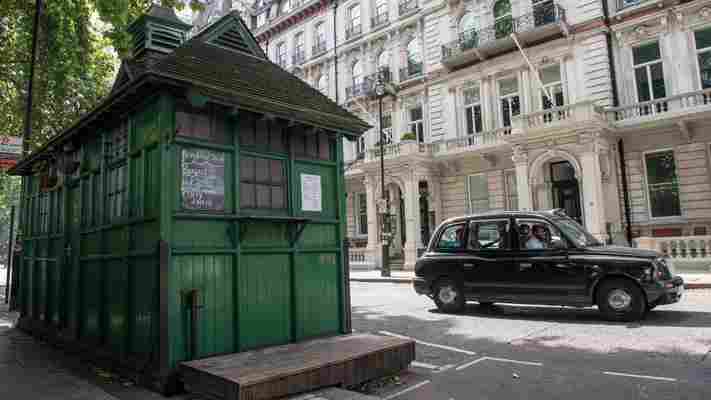 The secret green shelters that feed London’s cabbies